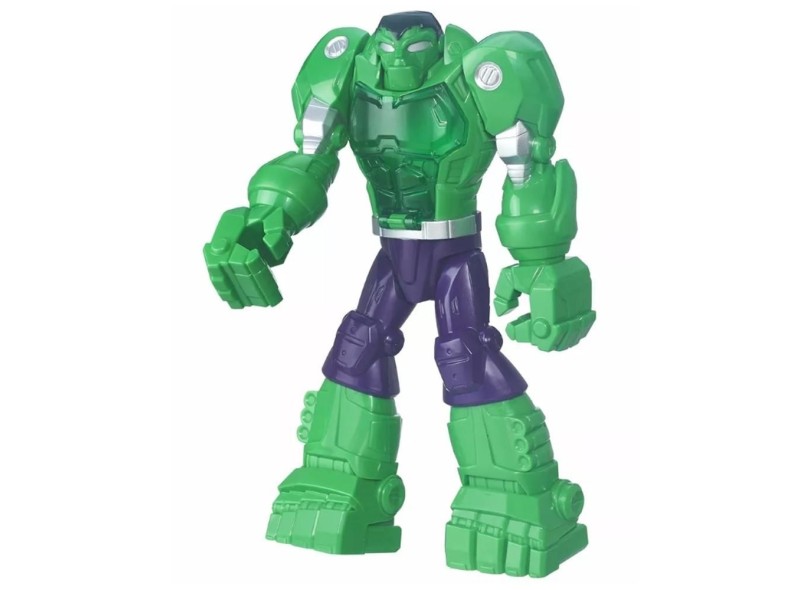 Boneco Hulk Super Hero Adventures Mega Armadura - Hasbro