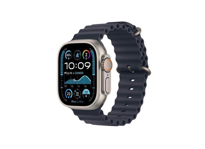 Apple Watch Ultra 2 GPS + Cellular  Caixa natural de titânio de 49 mm 