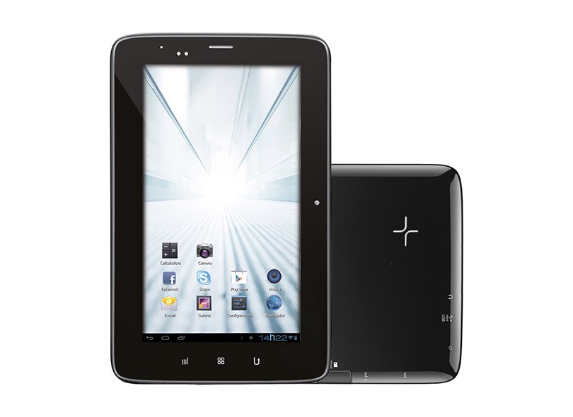 Tablet Multilaser M-PRO 4 GB 7" Wi-Fi 3G Android 4.1 (Jelly Bean) 2 MP NB072