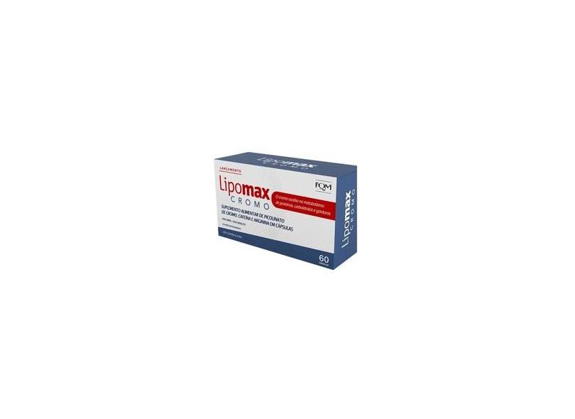 Lipomax Cromo c/60 Cápsulas em Promoção na Americanas