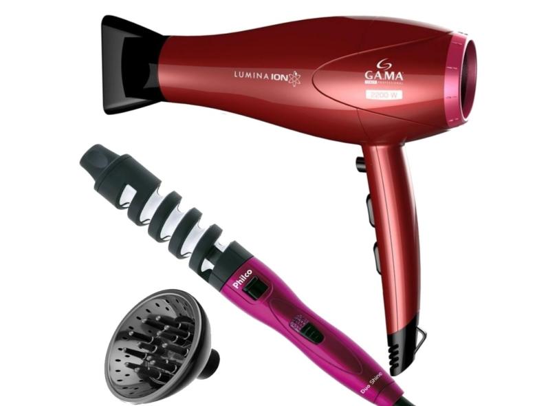 Secador de Cabelo Gama Italy Lumina New lumina Profissional em