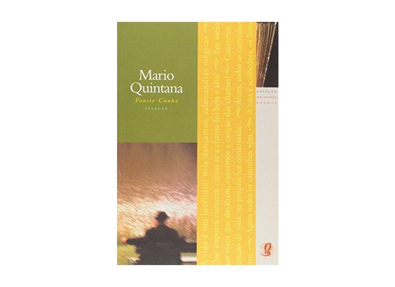 Os Melhores Poemas de Mario Quintana - Cunha, Fausto - 9788526001725