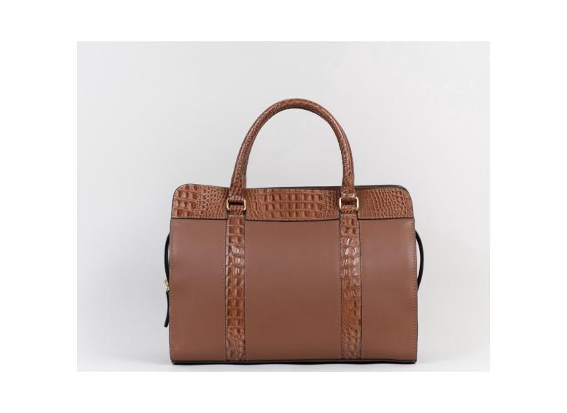 satchel bolsa brown