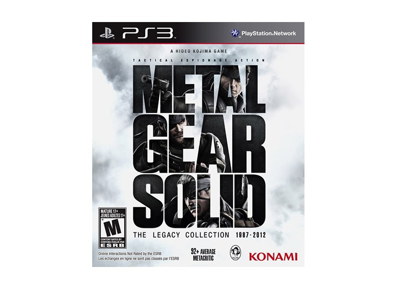 Jogo Metal Gear Solid: The Legacy Collection PlayStation 3 Konami