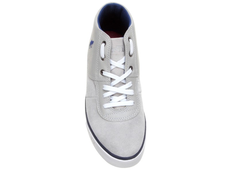 Tênis HPC Polo Masculino Casual Leather Hi