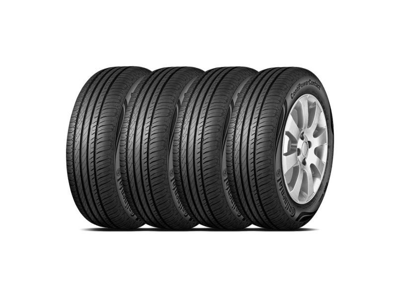 Kit 4 Pneu Continental 185/70r14 88t Contipowercontact