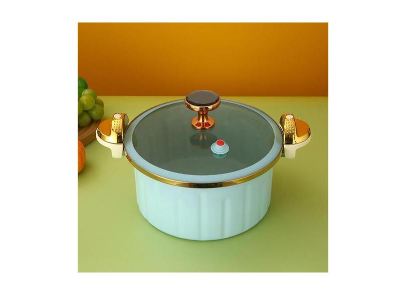 Panela de Pressão Luxuosa de 12 Litros - PANELA AZUL