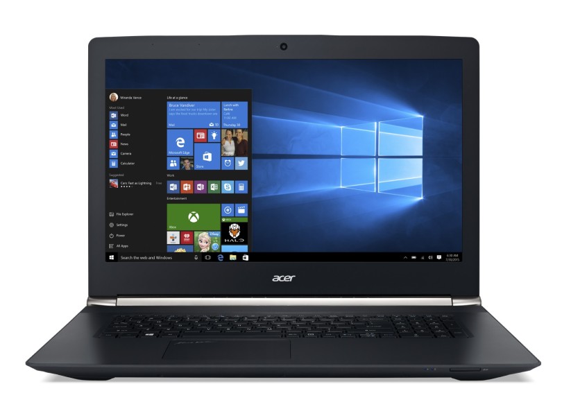Notebook Acer Aspire V Nitro Intel Core i7 6700HQ 16 GB de RAM HD1 TB SSD 256 GB LED 17.3 " GeForce GTX 960M Windows 10 Home VN7-792G-797V