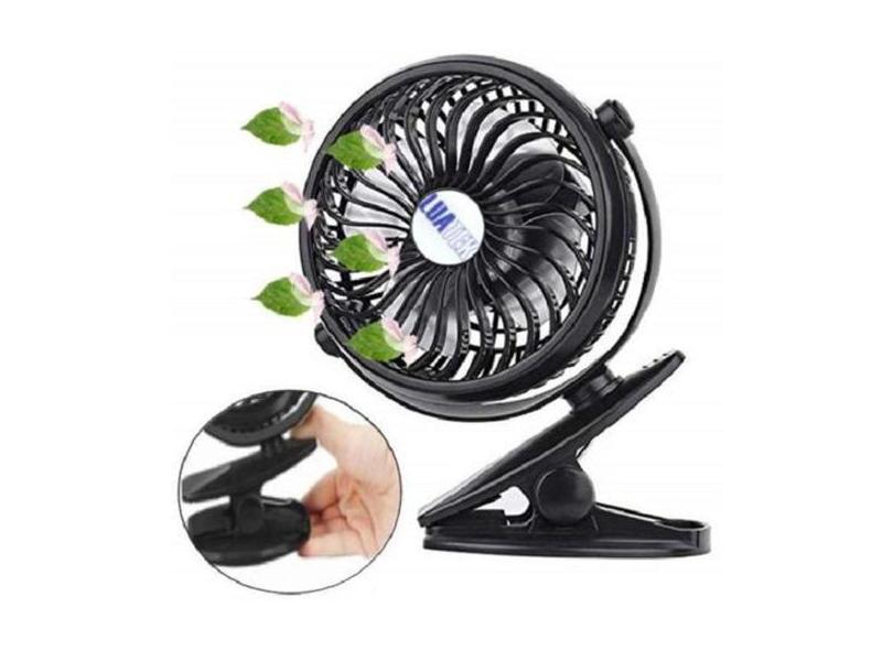 Ventilador Mini Portátil Escritório Casa Com 3 Veloc Usb - Concise Fas