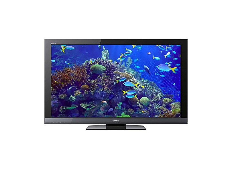 TV LCD 46” Sony Full HD com Conversor Digital Integrado, 4 HDMIs, KDL-46EX405, Preta