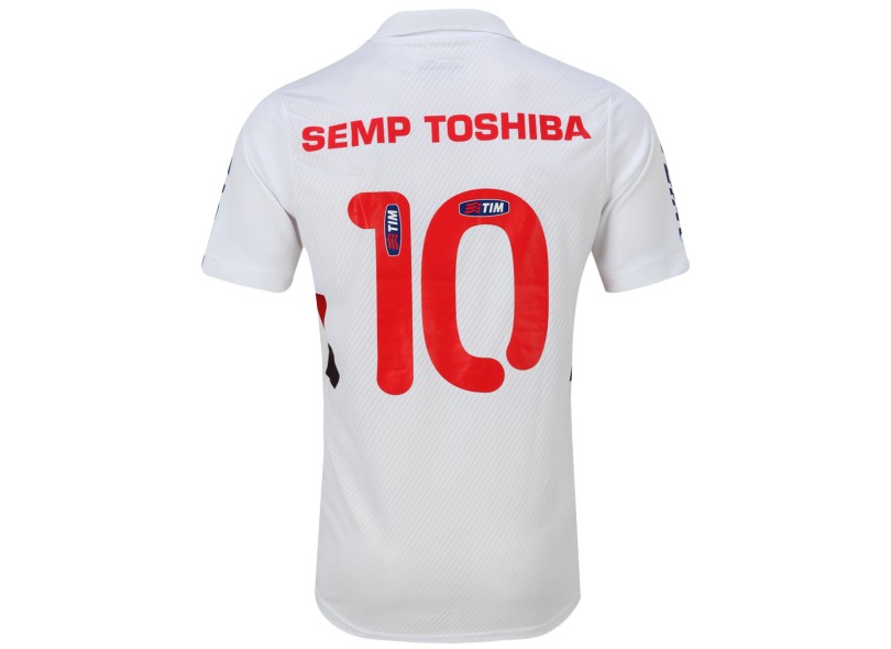 Camisa Jogo São Paulo I 2013 com número Penalty