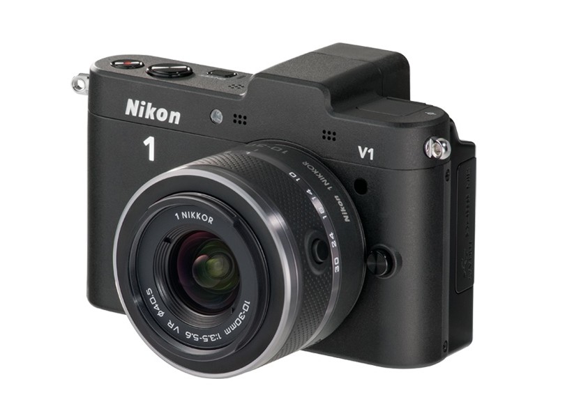 Câmera Digital Nikon 1 10,1 MP Full HD V1 com o Melhor Preço é no Zoom