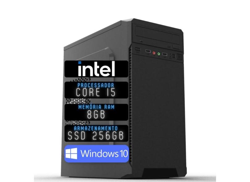 Computador 3green Desktop Intel Core i5 8GB ssd 256GB Windows 10 3D-017