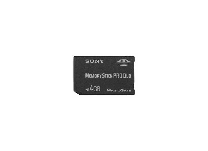 Cartão de Memória Memory Stick PRO Duo Sony 4 GB