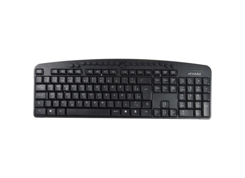 Teclado Usb Abnt Ii Pc Notebook Computador Multimídia Pt-br