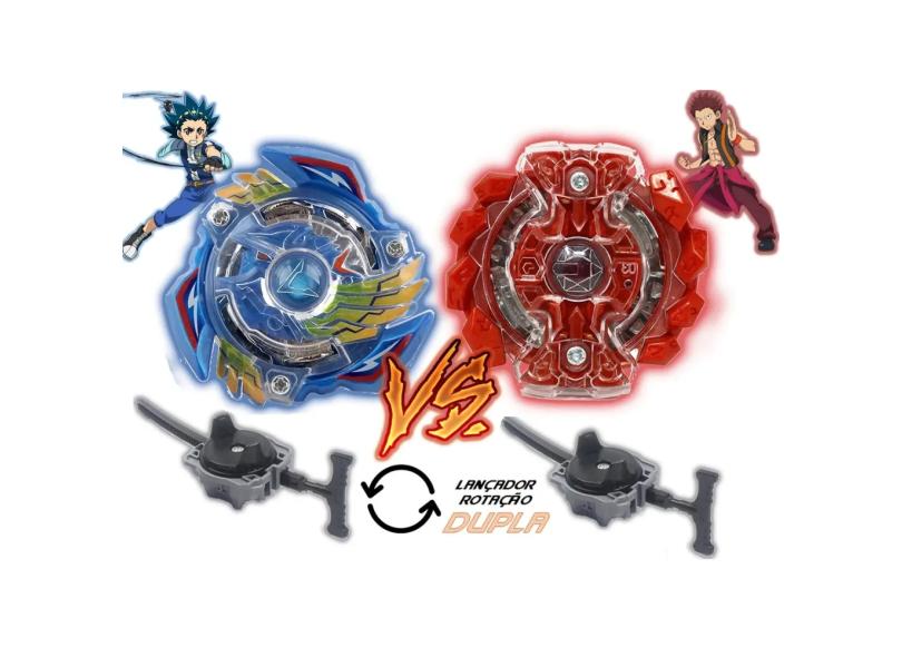 Kit 2 Beyblade Burst Valtryek Valkyrie Vs Spryzen Valt Vs Shu em