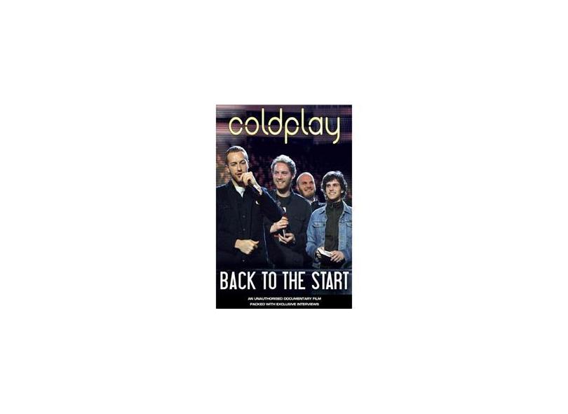 Coldplay Back To The Start DVD Biografia (audio em inglês) em