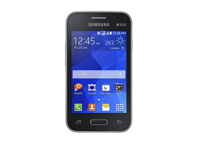 Smartphone Samsung Galaxy Young 2 Duos SM-G130M 2 Chips 4GB Android 4.4 (Kit Kat) 3G Wi-Fi