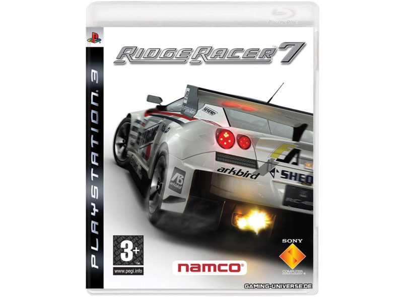 Jogo Ridge Racer 7 Bandai Namco Playstation 3