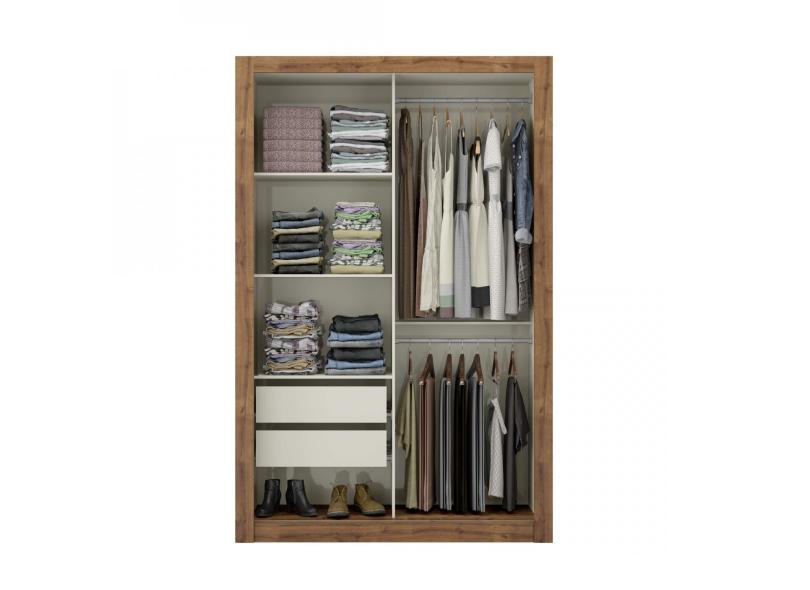 Guarda-Roupa Solteiro 2 Portas 2 Gavetas Vivacce Móveis Carraro