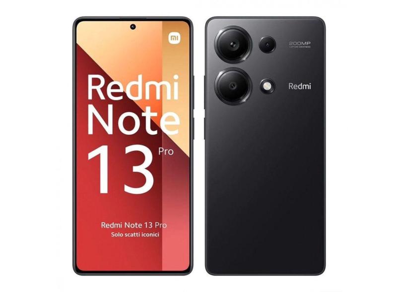 Smartphone Not 13 Pro 4g 256gb 8gb Ram (Midnight Black) Preto