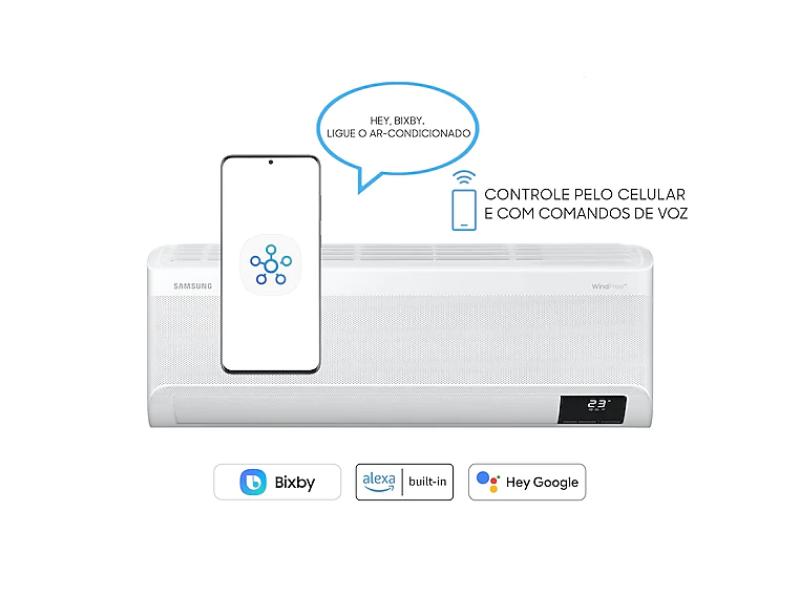 Ar Condicionado Split Inverter Samsung WindFree 9000Btu Frio - Ibyte