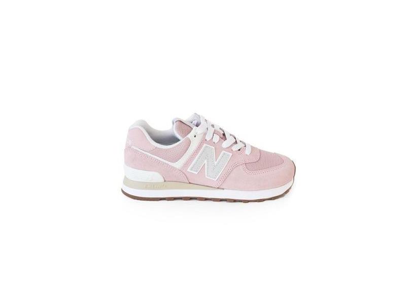 Tenis New Balance Feminino 574 V2 Rosa Claro WL574GK2 Unissex em Promocao e no Bondfaro