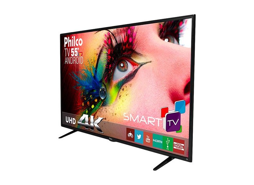 Smart TV TV LED 55 " Philco 4K PH55E61DSGWA