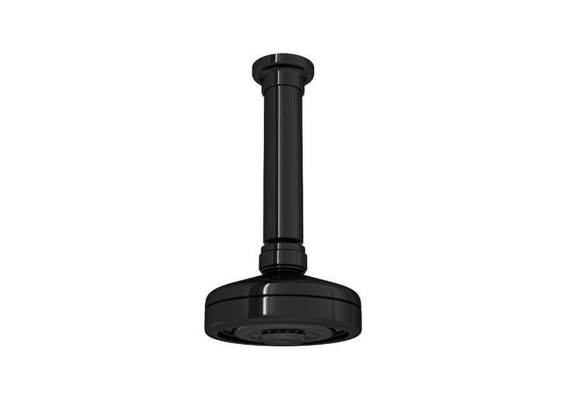 Chuveiro com Tubo de Teto Acqua Plus Black Noir - DECA METAIS