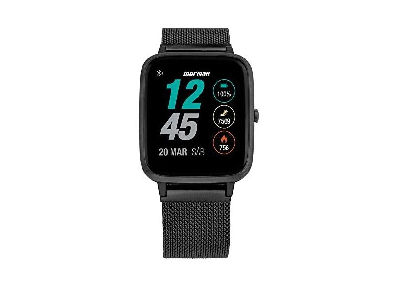 Relógio Smart Unissex Full Display Preto - MOLIFEAI/7P