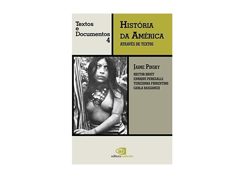 História da América Através de Textos - Capa Comum - 9788585134433