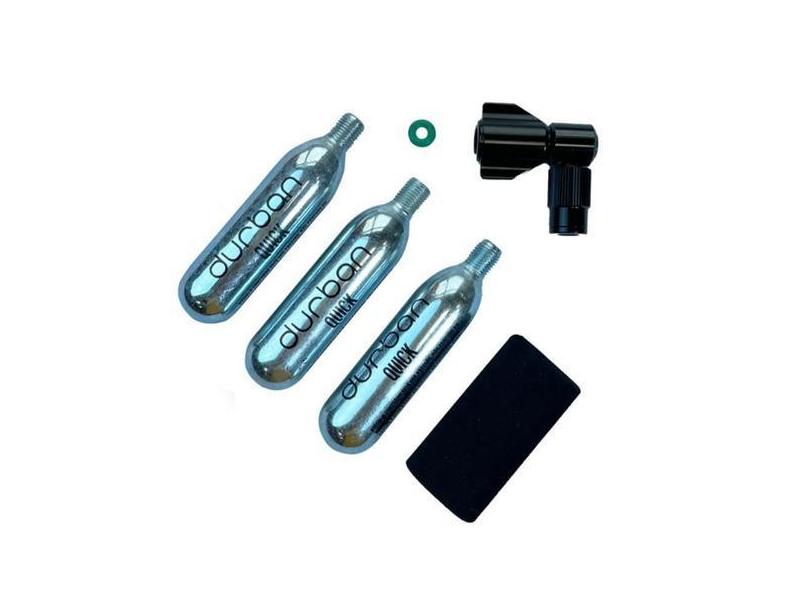 Kit 3 Cartucho de CO2 de 16g Durban Kit Quick Com Aplicador