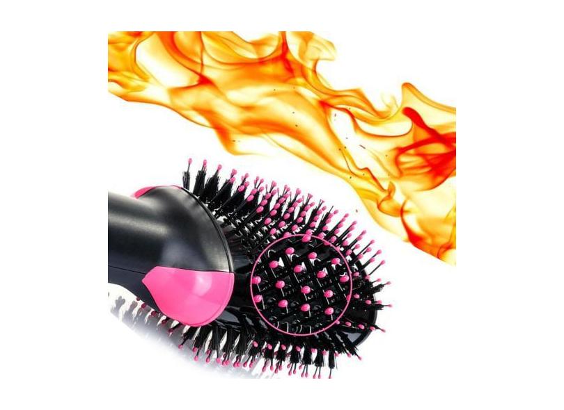 Escova Secadora Eletrica de Cabelo Escova Magica Oval 3 em 1 - one ste
