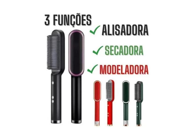 Escova Secadora Cabelo Longo Para Definir Bivolt