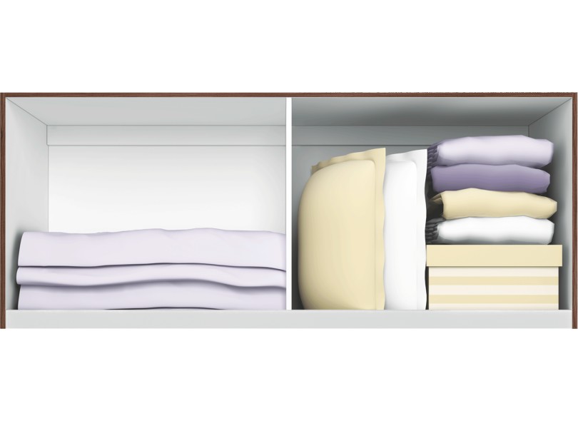 Guarda-Roupas Casal 9 Portas 3 Gavetas Exclusive Modulado Henn