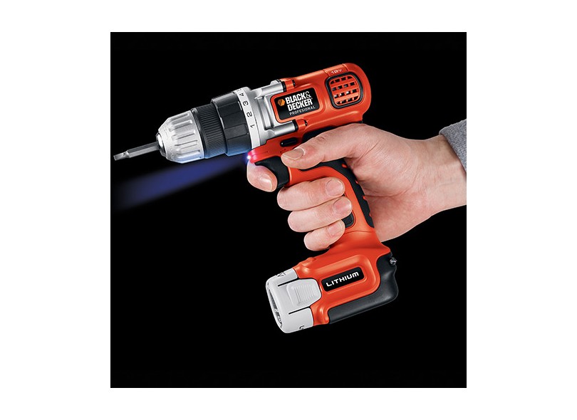 Furadeira 3/8 Black & Decker - LD112-BR