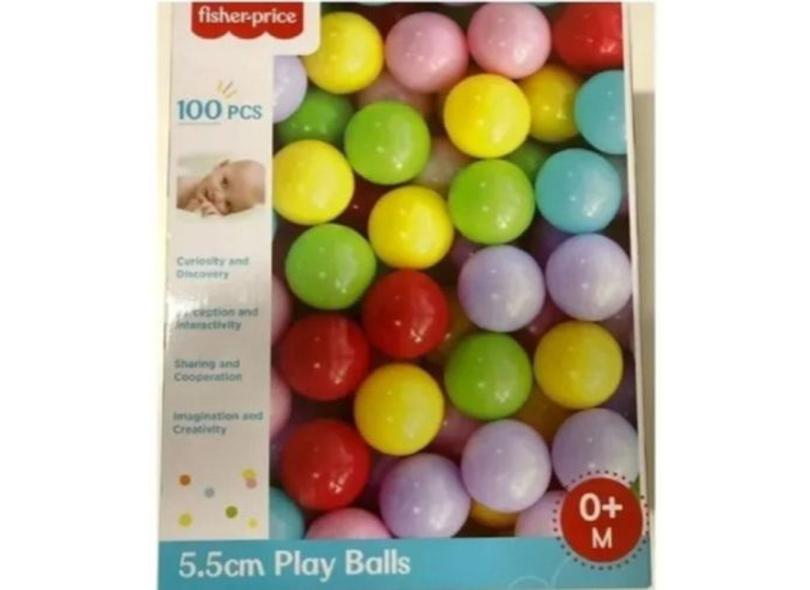 Bolas Coloridas 100u Fisher Price Para Piscina De Bolinhas em Promoção é no  Buscapé