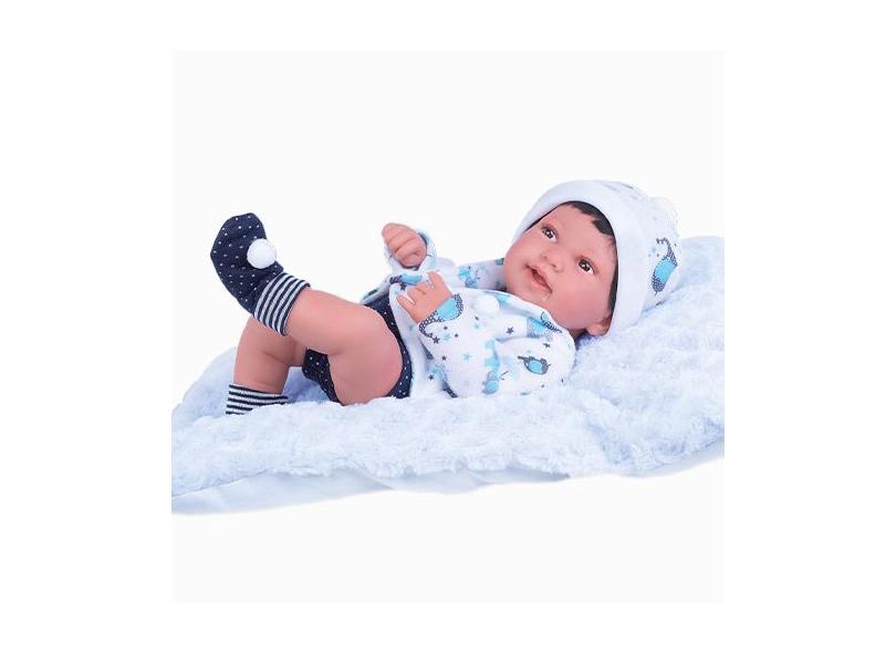 Boneca Bebê Reborn Anny Doll Menino Cotiplás em Promoção é no Buscapé