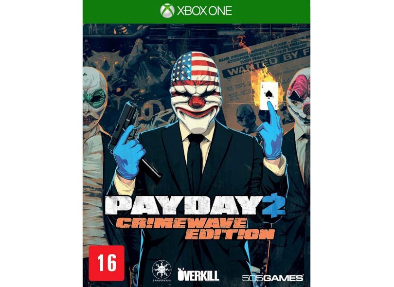 Jogo Payday 2 Crimewave Edition Xbox One 505 Games com o Melhor
