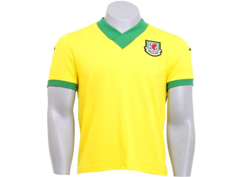 Camisa Jogo País de Gales II sem Número Kappa