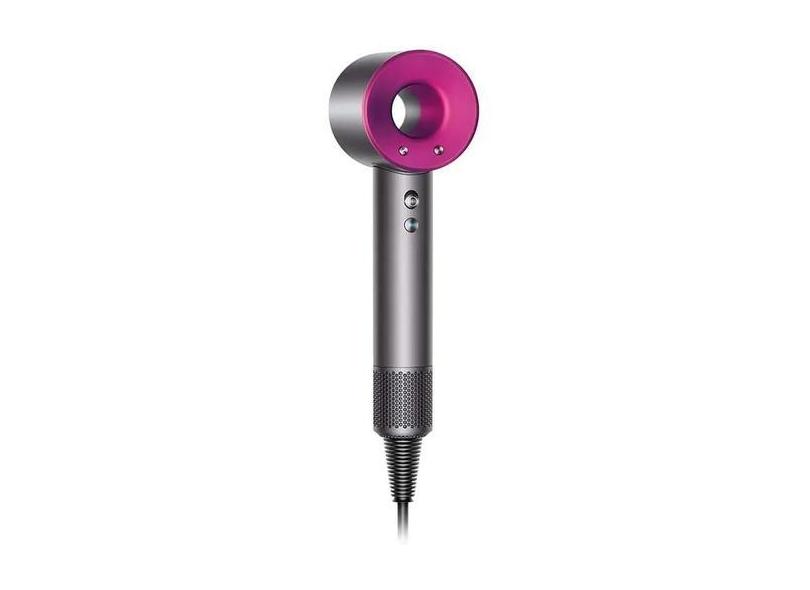 Secador De Cabelo Dyson Supersonic Hd08 1600W 220V 50Hz Cinza Fúcsia