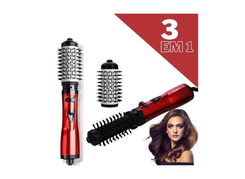 Escova Secadora Rotativa Automática: Desembaraço E Estilo 110V - Fss V