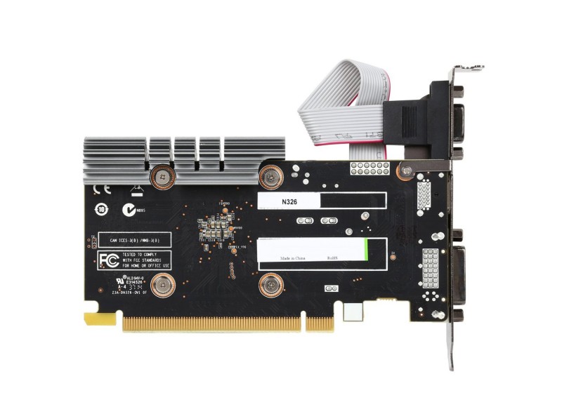 Placa de Video NVIDIA GeForce GT 730 2 GB DDR3 64 Bits Zotac ZT-71105-10BB