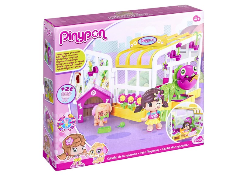 Boneca Pinypon Pet House Multikids