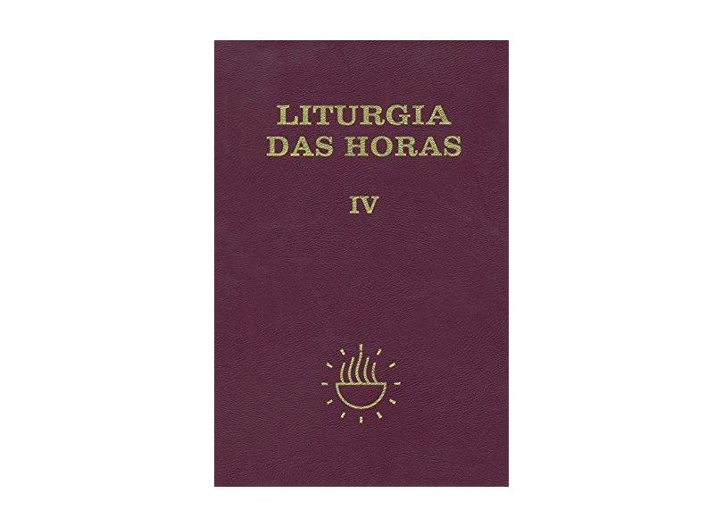 V.4 Liturgia Das Horas - "sagrada Congregaçao Para O Culto Divino" - 9788534907583