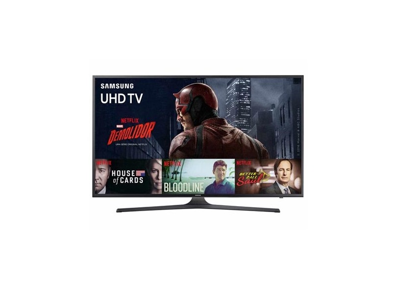 Smart TV TV LED 40" Samsung Série 6 4K HDR Netflix UN40KU6000 3 HDMI