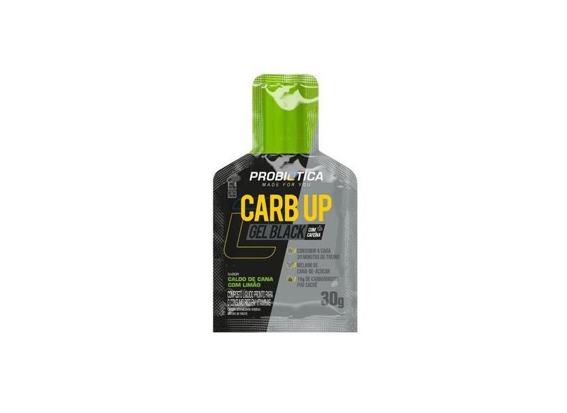 Carb Up Black Gel (30G) - Sabor: Caldo De Cana C/ Limão - Probiótica