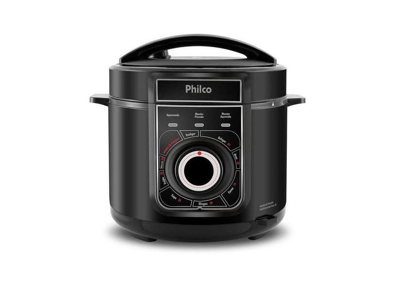 Panela De Pressão Philco Ppp02pi Inox 5l 900w Preta 220v  Ppp02pi