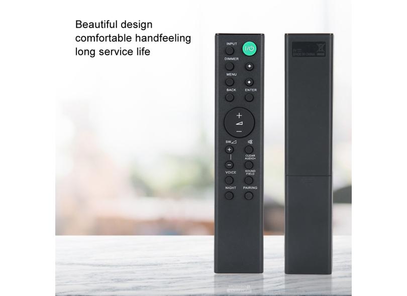 Telecomando Di Ricambio Universale Per Soundbar Sony HT-CT380, HT-CT780, HT-CT381 – RMT-AH101U, Nessuna Programmazione Richiesta (Batterie Non Incluse)
