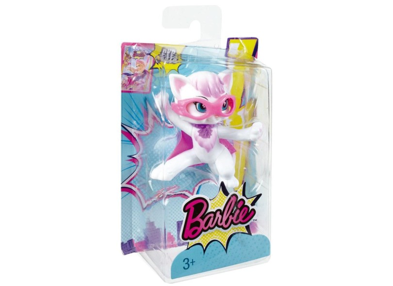 Boneca Barbie Super Princesa Super Bichinhos Gatinha Mattel